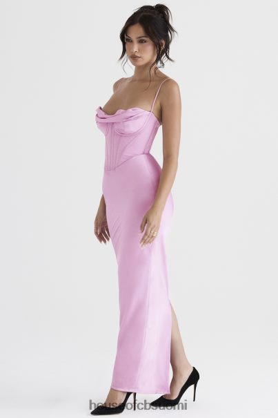 House of CB charmaine pink korsetti maxi mekko Z000Z379 vaatetus