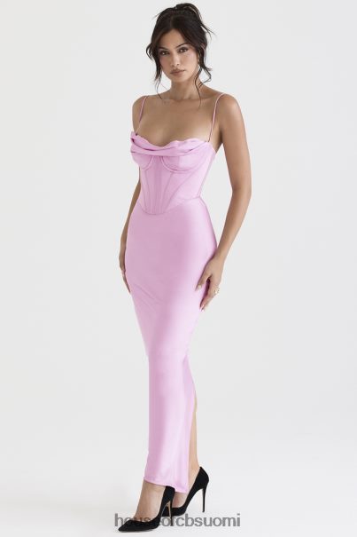 House of CB charmaine pink korsetti maxi mekko Z000Z379 vaatetus