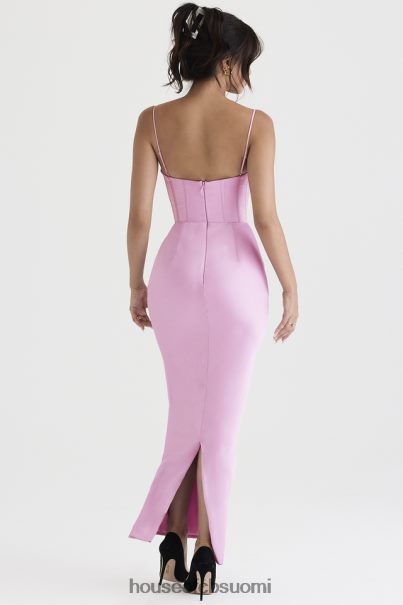 House of CB charmaine pink korsetti maxi mekko Z000Z379 vaatetus
