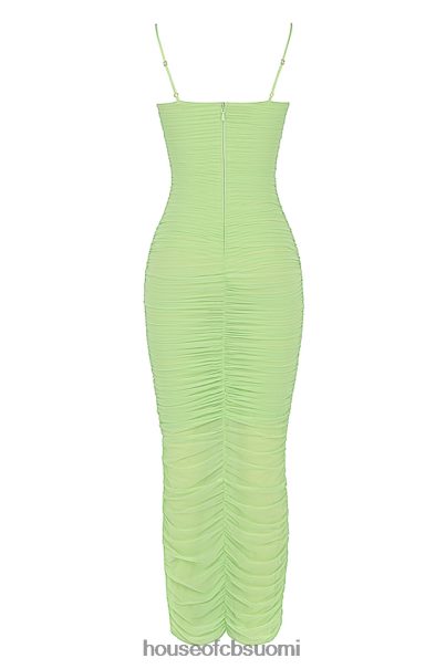 House of CB fornarina lime organza verkkomaksimekko Z000Z544 vaatetus