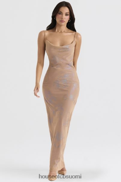 House of CB gabrielle irisoiva cafe au lait maxi -mekko Z000Z365 vaatetus