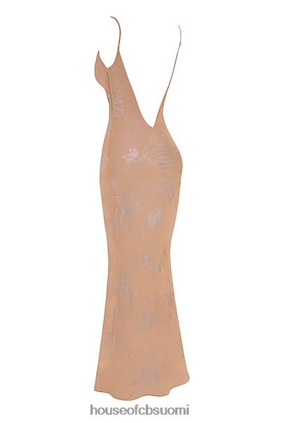 House of CB gabrielle irisoiva cafe au lait maxi -mekko Z000Z365 vaatetus