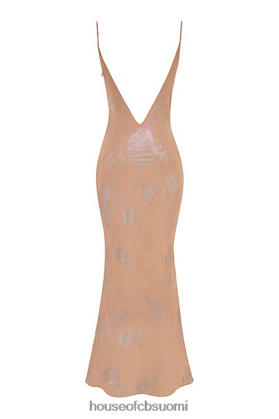 House of CB gabrielle irisoiva cafe au lait maxi -mekko Z000Z365 vaatetus