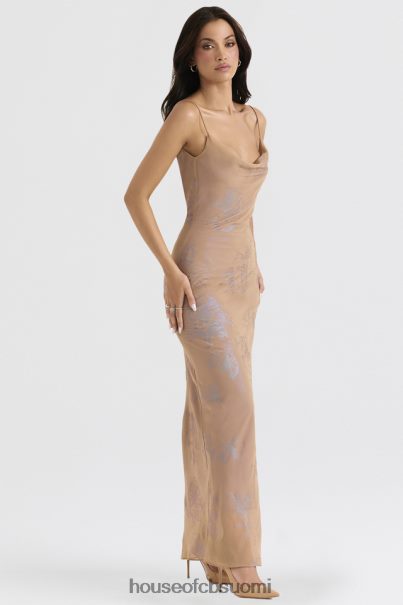 House of CB gabrielle irisoiva cafe au lait maxi -mekko Z000Z365 vaatetus