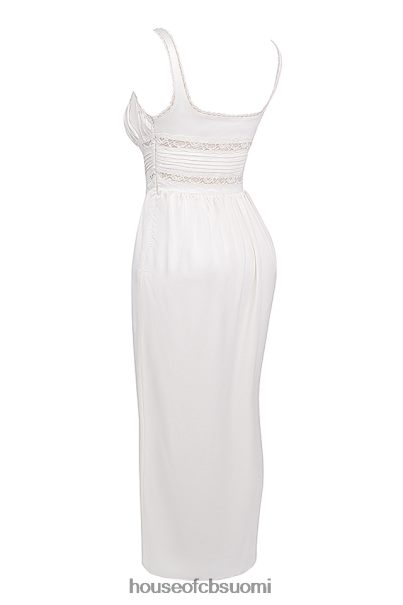 House of CB illiana ivory aitoa silkkiä maksimekko Z000Z222 vaatetus