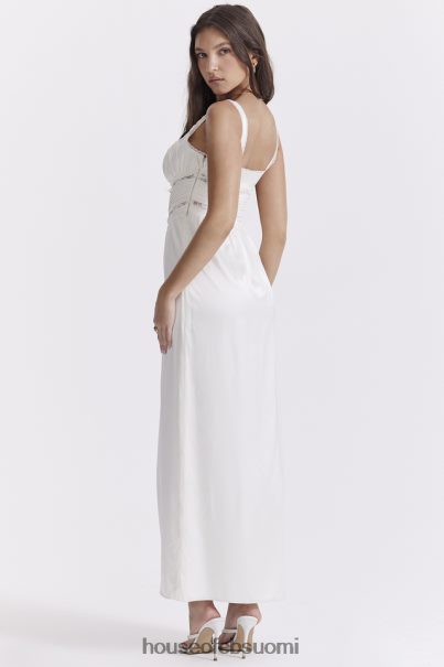 House of CB illiana ivory aitoa silkkiä maksimekko Z000Z222 vaatetus