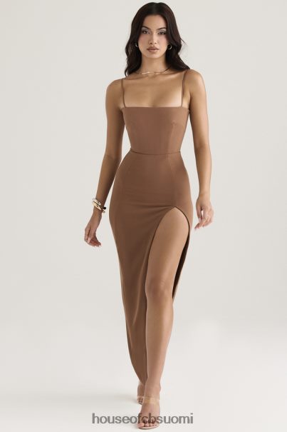 House of CB jaida toast korsetti maxi mekko Z000Z446 vaatetus