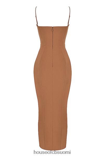 House of CB jaida toast korsetti maxi mekko Z000Z446 vaatetus