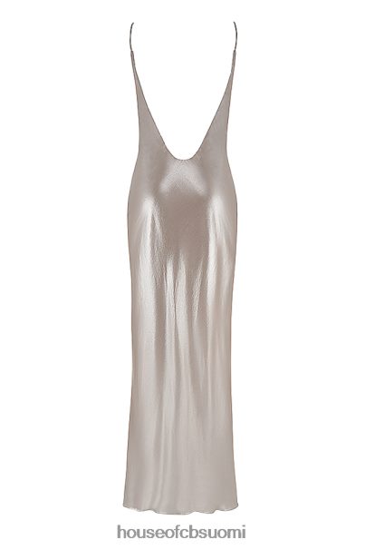 House of CB leia samppanja shimmer alaselkäinen maximekko Z000Z375 vaatetus