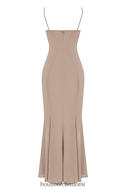 House of CB loren latte korsetti maxi mekko Z000Z454 vaatetus
