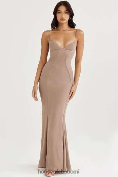 House of CB loren latte korsetti maxi mekko Z000Z454 vaatetus
