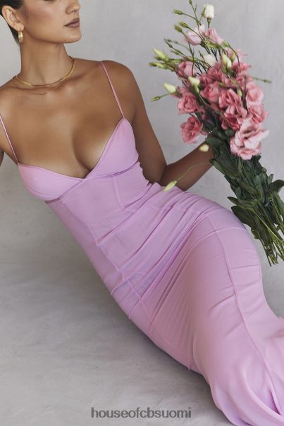 House of CB loren pinkki maxi-mekko Z000Z393 vaatetus