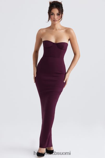 House of CB lucia grape olkaimeton korsetti maxi mekko Z000Z342 vaatetus