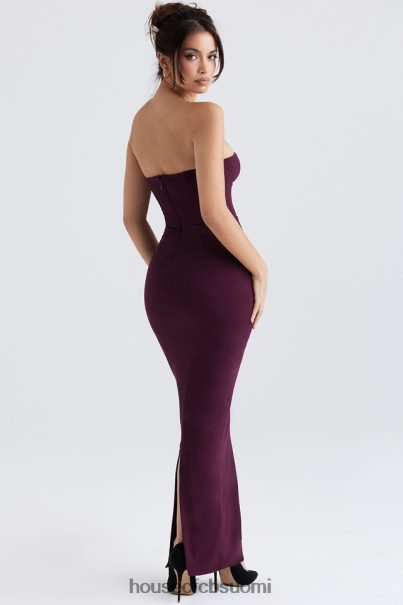 House of CB lucia grape olkaimeton korsetti maxi mekko Z000Z342 vaatetus