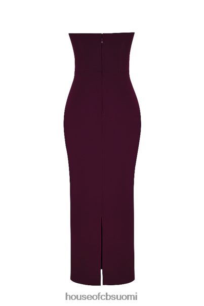 House of CB lucia grape olkaimeton korsetti maxi mekko Z000Z342 vaatetus