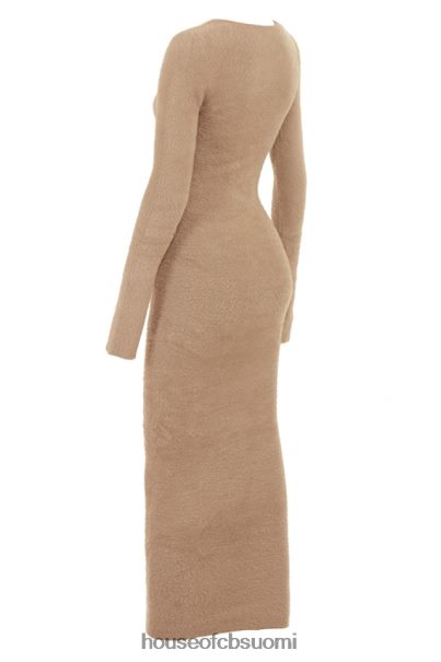 House of CB lucille camel fuzzy maxi mekko Z000Z312 vaatetus