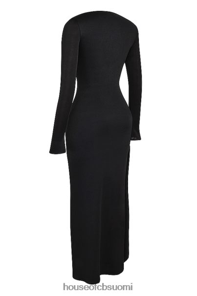 House of CB marella musta leikkaus maxi mekko Z000Z281 vaatetus