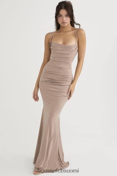 House of CB milena manteli jersey korsetti maxi mekko Z000Z462 vaatetus