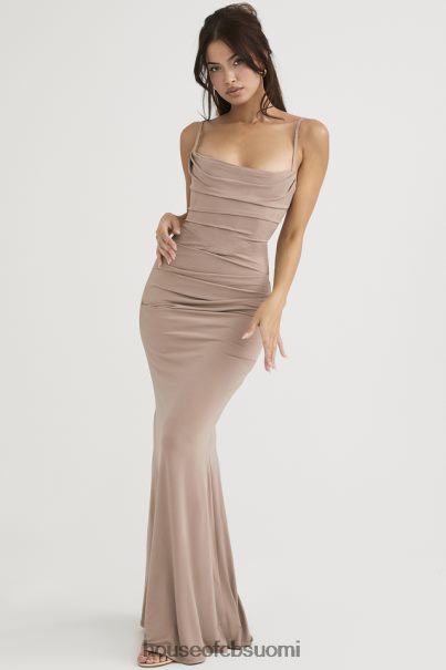 House of CB milena manteli jersey korsetti maxi mekko Z000Z462 vaatetus