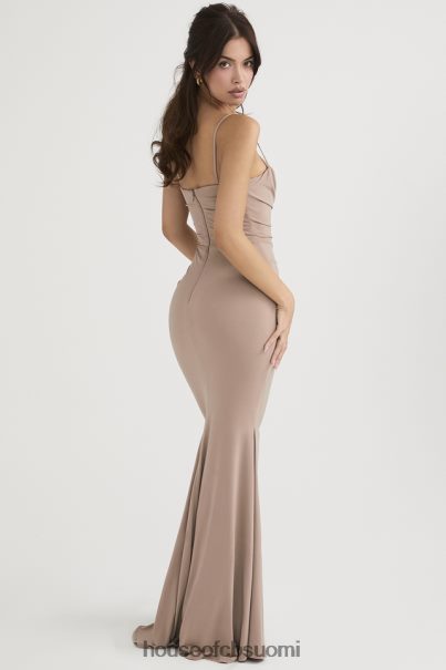 House of CB milena manteli jersey korsetti maxi mekko Z000Z462 vaatetus