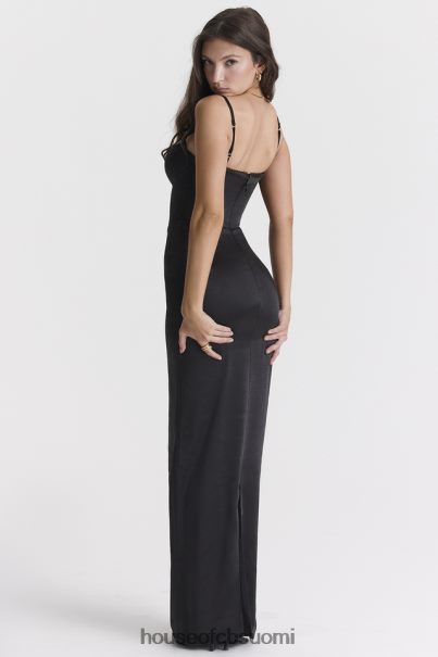House of CB stefania musta korsetti maxi mekko Z000Z284 vaatetus
