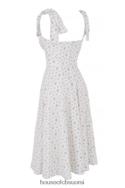 House of CB Alicia valkoinen kukka midi sundress Z000Z565 vaatetus