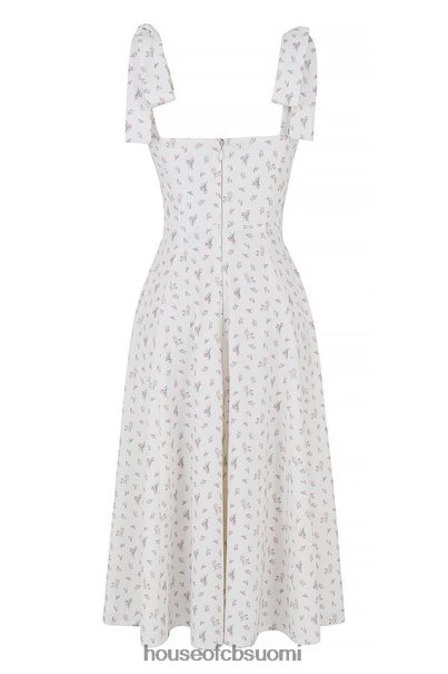 House of CB Alicia valkoinen kukka midi sundress Z000Z565 vaatetus