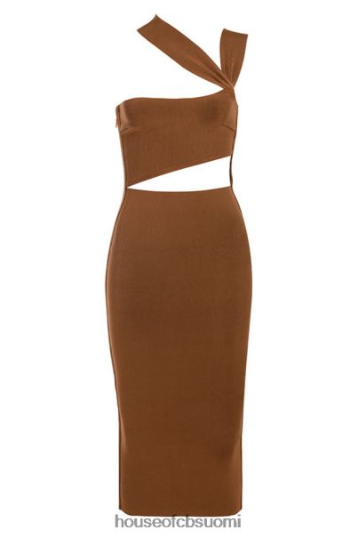 House of CB aina tan cut out bandage midi-mekko Z000Z598 vaatetus