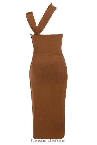 House of CB aina tan cut out bandage midi-mekko Z000Z598 vaatetus