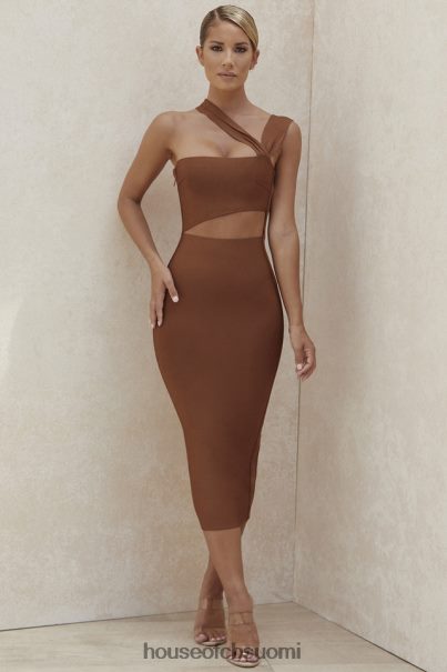 House of CB aina tan cut out bandage midi-mekko Z000Z598 vaatetus