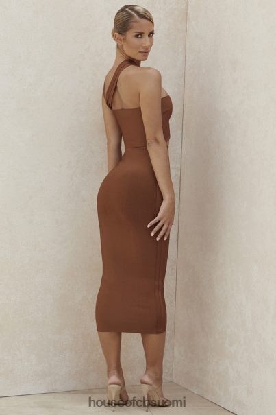 House of CB aina tan cut out bandage midi-mekko Z000Z598 vaatetus