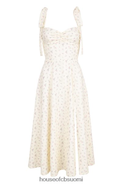 House of CB alicia sitruuna kukkaprintti midi sundress Z000Z612 vaatetus