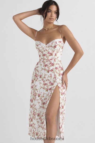 House of CB charlotte rose print korsetti midi sundress Z000Z431 vaatetus