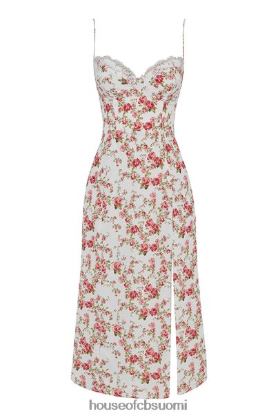House of CB charlotte rose print korsetti midi sundress Z000Z431 vaatetus