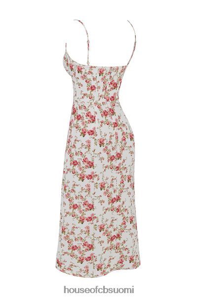 House of CB charlotte rose print korsetti midi sundress Z000Z431 vaatetus