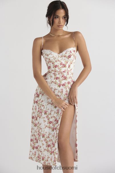House of CB charlotte rose print korsetti midi sundress Z000Z431 vaatetus