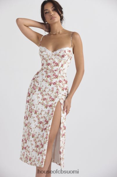 House of CB charlotte rose print korsetti midi sundress Z000Z431 vaatetus