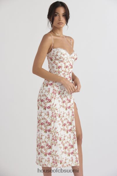 House of CB charlotte rose print korsetti midi sundress Z000Z431 vaatetus