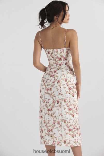House of CB charlotte rose print korsetti midi sundress Z000Z431 vaatetus