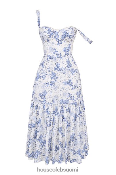 House of CB elia blue print midi sundress Z000Z264 vaatetus