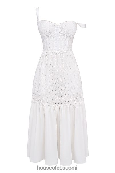 House of CB elia valkoinen broderie anglise midi sundress Z000Z235 vaatetus