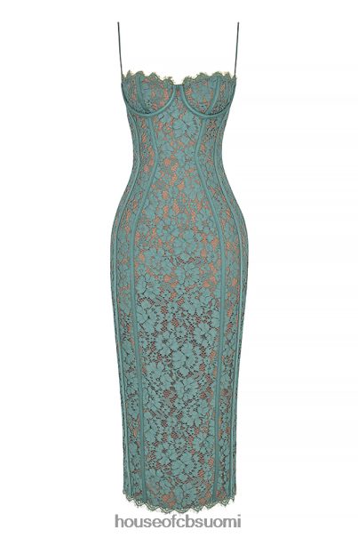 House of CB joelle forest pitsinen midi-mekko Z000Z383 vaatetus