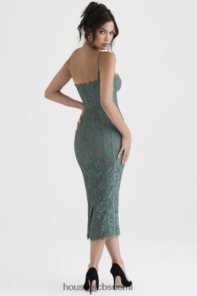 House of CB joelle forest pitsinen midi-mekko Z000Z383 vaatetus