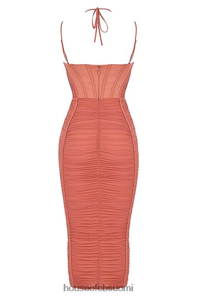 House of CB mariah rose rypytetty midi-mekko Z000Z516 vaatetus