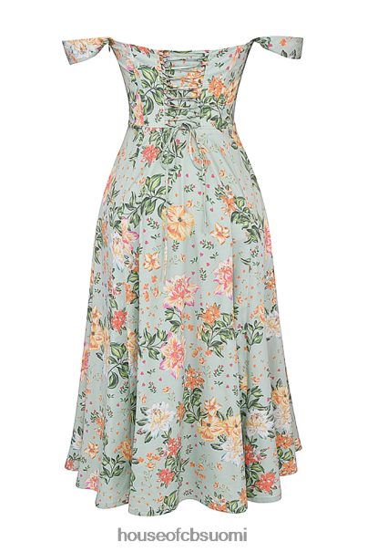 House of CB saira kevyt jadeprintti midi sundress Z000Z242 vaatetus