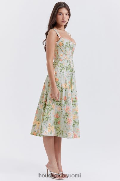 House of CB saira kevyt jadeprintti midi sundress Z000Z242 vaatetus