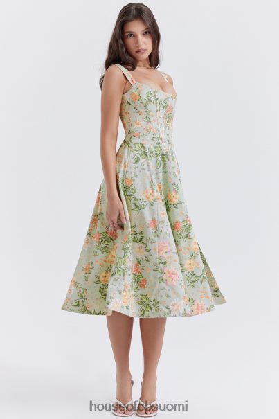 House of CB saira kevyt jadeprintti midi sundress Z000Z242 vaatetus