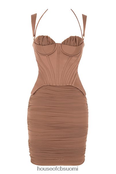 House of CB talya toffee korsetti midi-mekko Z000Z581 vaatetus