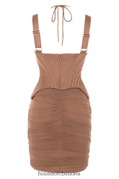 House of CB talya toffee korsetti midi-mekko Z000Z581 vaatetus