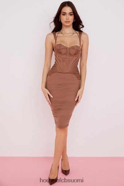 House of CB talya toffee korsetti midi-mekko Z000Z581 vaatetus